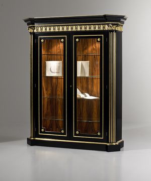 MG1120 - Wood and glass display cabinet by OAK - view 2