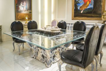 MG1315 - Baroque rectangular dining table by OAK - view 6