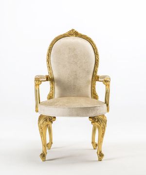 MG1339 - Upholstered fabric chair with armrests by OAK - view 4