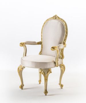 MG1339 - Upholstered fabric chair with armrests by OAK - view 7