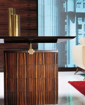 SC3002 - Wooden executive desk with drawers by OAK - view 5