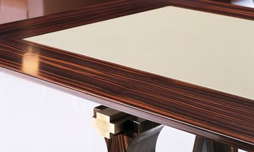 SC3001 - Desk in wood, with two trestles by OAK - view 5