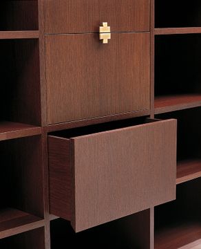 SC3008 - Wooden office shelving by OAK - view 3
