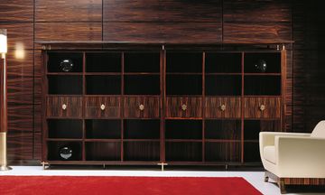 SC3010 - Tall wooden office shelving by OAK - view 3