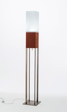 LITTA SC5005 - LED leather floor lamp by OAK - view 2