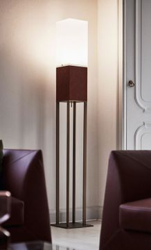 LITTA SC5005 - LED leather floor lamp by OAK - view 3
