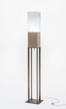 LITTA SC5005 - LED leather floor lamp by OAK - view 4