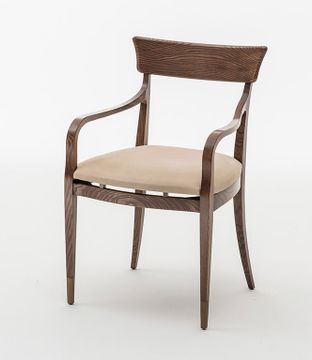 NUOVA SC5029 - Upholstered ash chair with armrests by OAK - view 7