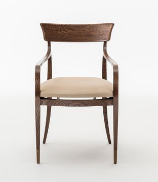 NUOVA SC5029 - Upholstered ash chair with armrests by OAK - view 6