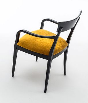 NUOVA SC5029 - Upholstered ash chair with armrests by OAK - view 4