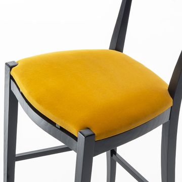 NUOVA SC5038 - High upholstered stool with footrest by OAK - view 5