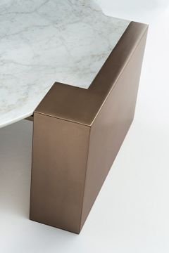 BRERA SC5045 - Low marble coffee table by OAK - view 3