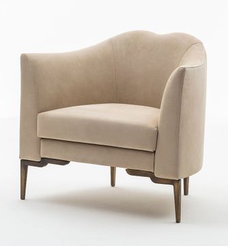 TOSCANINI SC5060 - Fabric armchair with armrests by OAK - view 3