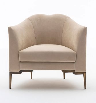 TOSCANINI SC5060 - Fabric armchair with armrests by OAK - view 4