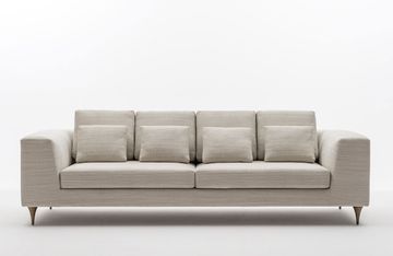 MONTALE SC5084 - 4 seater fabric sofa by OAK - view 2