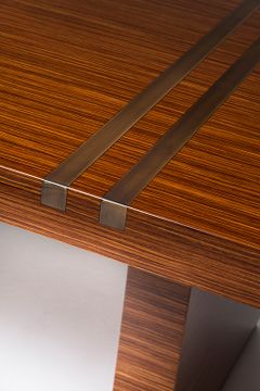 SENATO SC7005 - Rectangular rosewood meeting table by OAK - view 5
