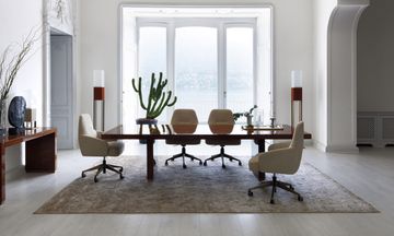 SENATO SC7005 - Rectangular rosewood meeting table by OAK - view 2