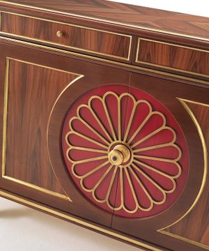 MG1412 - Wooden sideboard with doors with drawers by OAK - view 4