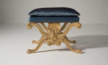 MG3500 - Low upholstered stool by OAK - view 2
