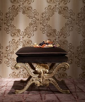 MG3500 - Low upholstered stool by OAK - view 3