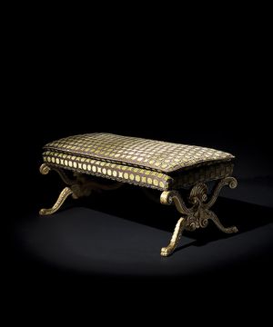 MG3510/1 - Fabric bench by OAK - view 3