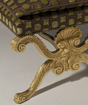 MG3510/1 - Fabric bench by OAK - view 4