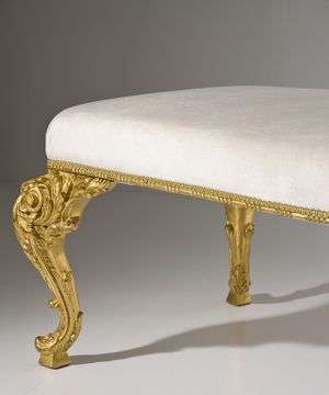 MG 3220 - Upholstered fabric bench by OAK - view 8