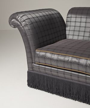 MG3263/1 - Tufted 3 seater fabric sofa by OAK - view 2