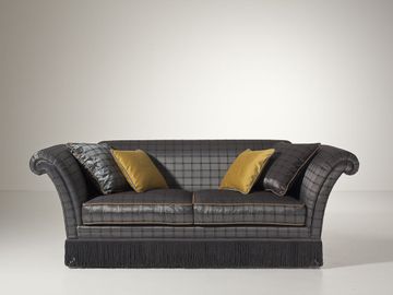 MG3263/1 - Tufted 3 seater fabric sofa by OAK - view 3
