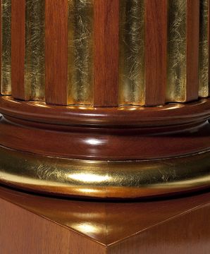 MG4059 - Empire style mahogany pedestal by OAK - view 5