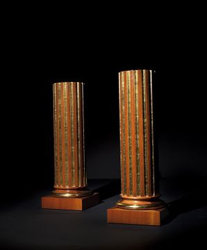 MG4059 - Empire style mahogany pedestal by OAK - view 4