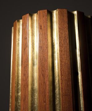 MG4059 - Empire style mahogany pedestal by OAK - view 2