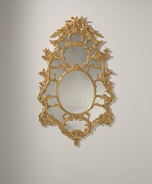 MG5031 - Baroque wall-mounted framed mirror by OAK - view 6