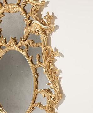 MG5031 - Baroque wall-mounted framed mirror by OAK - view 4