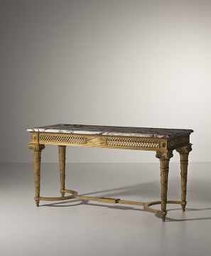 MG5070 - Rectangular wooden console table by OAK - view 3