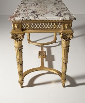 MG5070 - Rectangular wooden console table by OAK - view 4
