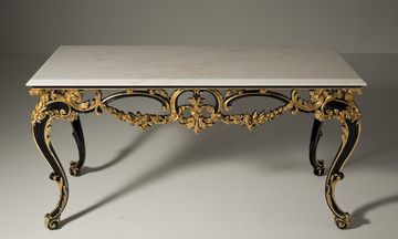 MG5080 - Lacquered rectangular wooden console table by OAK - view 3
