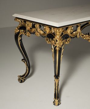 MG5080 - Lacquered rectangular wooden console table by OAK - view 4