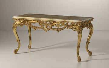 MG5080 - Lacquered rectangular wooden console table by OAK - view 9