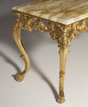 MG5080 - Lacquered rectangular wooden console table by OAK - view 5