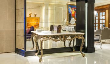 MG5080 - Lacquered rectangular wooden console table by OAK - view 7