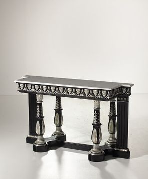MG5100 - Lacquered rectangular wooden console table by OAK - view 7