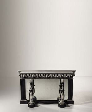 MG5100 - Lacquered rectangular wooden console table by OAK - view 6