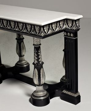 MG5100 - Lacquered rectangular wooden console table by OAK - view 5