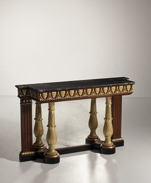 MG5100 - Lacquered rectangular wooden console table by OAK - view 3