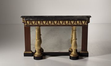 MG5100 - Lacquered rectangular wooden console table by OAK - view 4