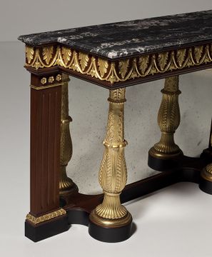 MG5100 - Lacquered rectangular wooden console table by OAK - view 2