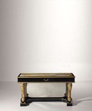 MG5110 - Lacquered rectangular wooden console table by OAK - view 7