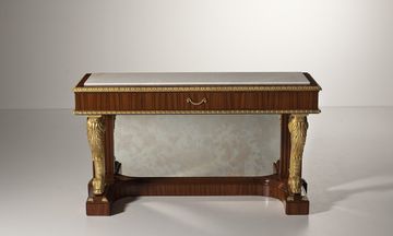 MG5110 - Lacquered rectangular wooden console table by OAK - view 4