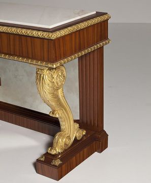 MG5110 - Lacquered rectangular wooden console table by OAK - view 2